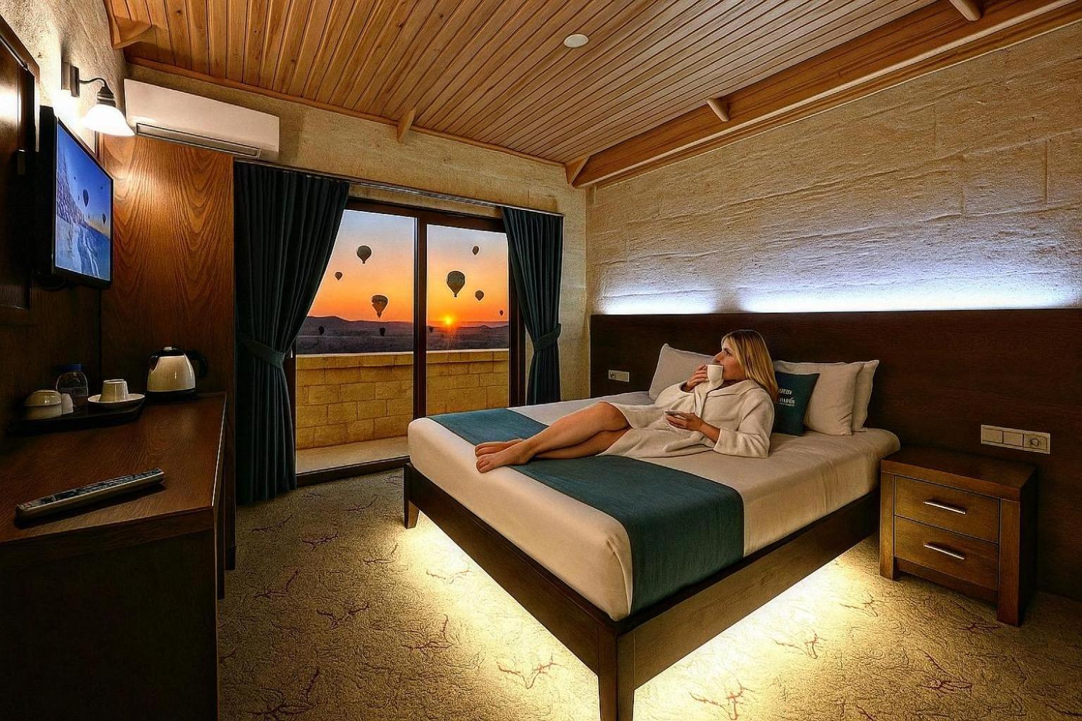 Aden Hotel Cappadocia Üchisar Bagian luar foto